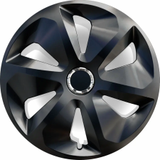  16" DÍSZTÁRCSA Roco Ring Black 4db-os garnitúra dísztárcsa