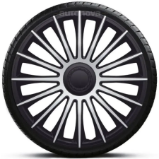  16"-os Austin Silver-Black dísztárcsa garnitúra (4darab) dísztárcsa