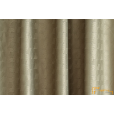  (16 szín) Kétoldalas lágy esésű sötétítő függöny. Tamarix -07 Cafe latte rombuszmintás lakástextília