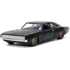  1968 Dodge Charger Widebody F&amp;F fekete modell autó 1:32 makett