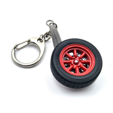 1:18-as AUTOart felni kulcstartó - piros kulcstartó