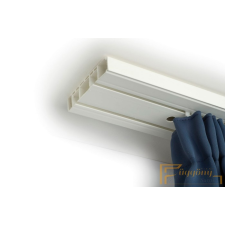  (1-2-3 pálya ) MŰANYAG PROFIL ÜREGES 2 Pályás karnis, függönyrúd