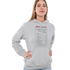  #1 Anya összetevők - Kapucnis Pulóver