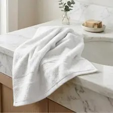  1 db prémium törölköző 70x140 cm Fehér PTSZ-03-1 lakástextília