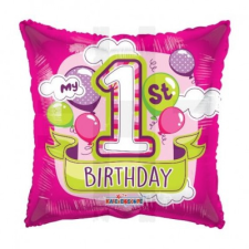  1 éves szülinapi fólia lufi party kellék