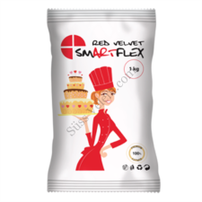 1 kg Piros Smartflex tortaburkoló massza sütés és főzés