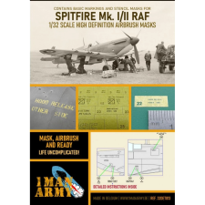 1MANARMY Spitfire MKI/II RAF 1941/42 repülőgép makett 1MA32DET013 makett