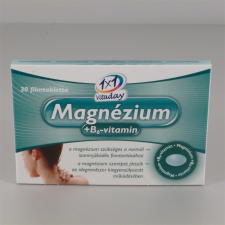 1x1 vitaday magnézium+b6-vitamin filmtabletta 30 db vitamin és táplálékkiegészítő