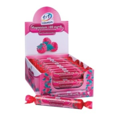 1x1 Vitaday Szőlőcukor rágótabletta magnézium + B6 vitamin, málnás ízű (17 db) reform élelmiszer