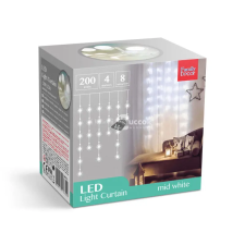  200 LED-es fényfüzér 4,2 m 8 programmal karácsonyfa izzósor