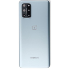  2011100208 Gyári akkufedél hátlap - burkolati elem Oneplus 8T, ezüst (Lunar Silver) mobiltelefon, tablet alkatrész