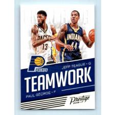  2016-17 Panini Prestige Teamwork # 19 Paul George/Jeff Teague gyűjthető kártya