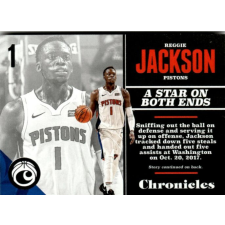  2017-18 Panini Chronicles  # 68 Reggie Jackson gyűjthető kártya