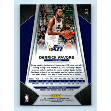  2017-18 Prizm Basketball Base # 115 Derrick Favors gyűjthető kártya