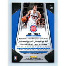  2017-18 Prizm Basketball Base # 178 Jon Leuer gyűjthető kártya