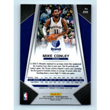  2017-18 Prizm Basketball Base # 201 Mike Conley gyűjthető kártya