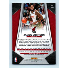2017-18 Prizm Basketball Base # 59 James Johnson gyűjthető kártya