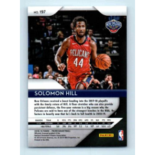  2018-19 Panini Prizm  # 197 Solomon Hill gyűjthető kártya