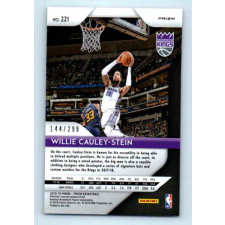  2018-19 Panini Prizm Red # 221 Willie Cauley-Stein 144/299 gyűjthető kártya