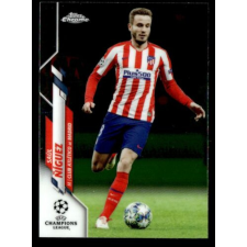 2019 Topps Chrome UEFA Champions League #38 Saúl Ñíguez gyűjthető kártya
