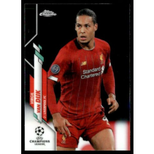  2019 Topps Chrome UEFA Champions League  #50 Virgil van Dijk gyűjthető kártya