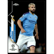  2019 Topps Chrome UEFA Champions League  #92 Sergio Agüero gyűjthető kártya
