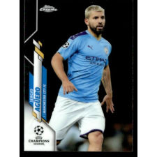  2019 Topps Chrome UEFA Champions League  #92 Sergio Agüero gyűjthető kártya