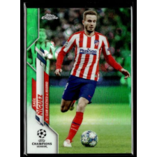  2019 Topps Chrome UEFA Champions League Green Bubbles #38 Saúl Ñíguez gyűjthető kártya