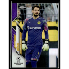 2019 Topps Chrome UEFA Champions League Purple #54 Roman Bürki 219/250 gyűjthető kártya
