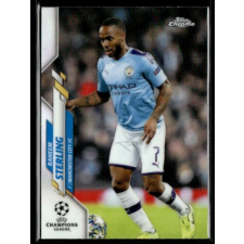  2019 Topps Chrome UEFA Champions League Refractor #28 Raheem Sterling gyűjthető kártya