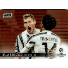 2020-21 Topps Stadium Club Chrome UEFA Champions League #14 Dejan Kulusevski gyűjthető kártya