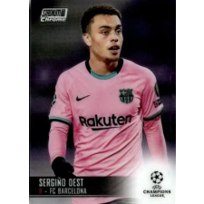  2020-21 Topps Stadium Club Chrome UEFA Champions League  #16 Sergiño Dest gyűjthető kártya