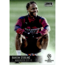 2020-21 Topps Stadium Club Chrome UEFA Champions League #19 Raheem Sterling gyűjthető kártya