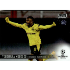  2020-21 Topps Stadium Club Chrome UEFA Champions League  #57 Youssoufa Moukoko gyűjthető kártya