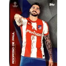  2021 Topps UEFA Champions League Summer Signings  #RDP Rodrigo De Paul gyűjthető kártya