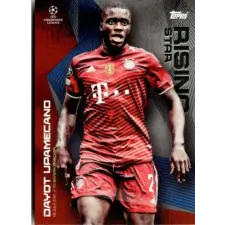  2021 Topps UEFA Champions League Summer Signings Rising Star #DU Dayot Upamecano gyűjthető kártya