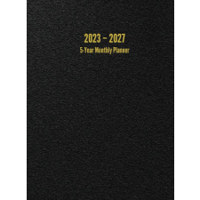  2023 - 2027 5-Year Monthly Planner idegen nyelvű könyv