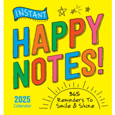 2025 Instant Happy Notes Boxed Calendar – Sourcebooks naptár, kalendárium
