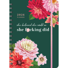  2026 She Believed She Could So She F*cking Did Planner naptár, kalendárium