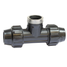  20-1/2” KPE belsőmenetes T-idom bm t idom hűtés, fűtés szerelvény