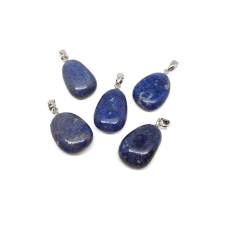  20/25mm Dumortierit csepp medál medál