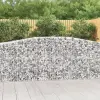  20 db íves horganyzott vas gabion kosár 400x50x100/120 cm