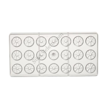  21 adagos kuglóf alakú polikarbonát bonbon forma sütés és főzés