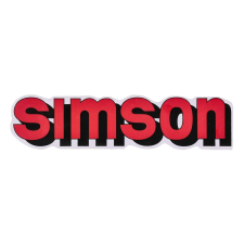 2274 Írófólia / matrica tartály piros, fekete Simson S51-hez egyéb motorkerékpár alkatrész