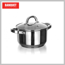  24 cm Rozsdamentes acél edény CUISINO 6,1 L 84224083 edény