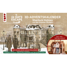  24 Days Escape: 3D-Adventskalender - Sherlock Holmes und das Anwesen Moriarty – Yoda Zhang,Sara Rehm naptár, kalendárium