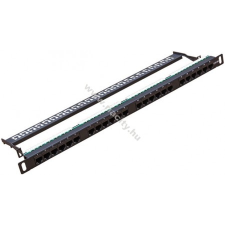 24-es patch panel aljzattal CAT.5 5246 villanyszerelés