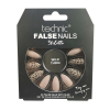 24 hamis körmből álló készlet ragasztóval: Technic False Nails, Stiletto, Wild Thing