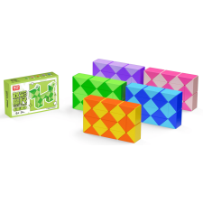24-section Double Color Magic Ruler kreatív és készségfejlesztő