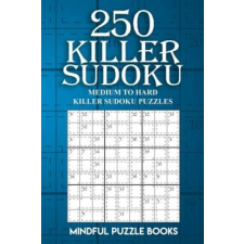  250 Killer Sudoku – Mindful Puzzle Books idegen nyelvű könyv
